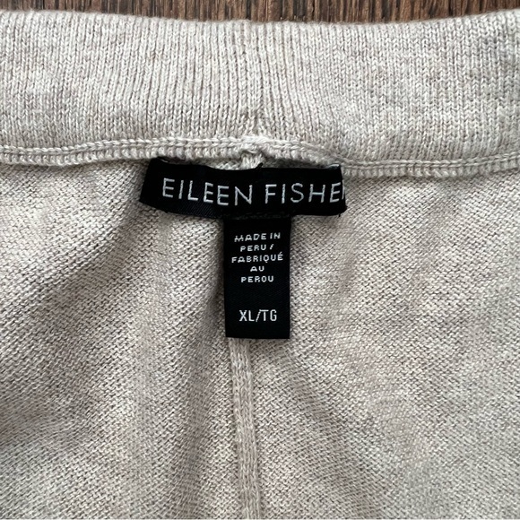NWOT Eileen Fisher Peruvian organic cotton pants size XLarge - Picture 3 of 9